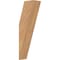Ekena Millwork 3 1/2"W x 6"D x 18"H Traditional Smooth Knee Brace, Western Red Cedar BRC04X06X18TRA00SWR - alternate 1